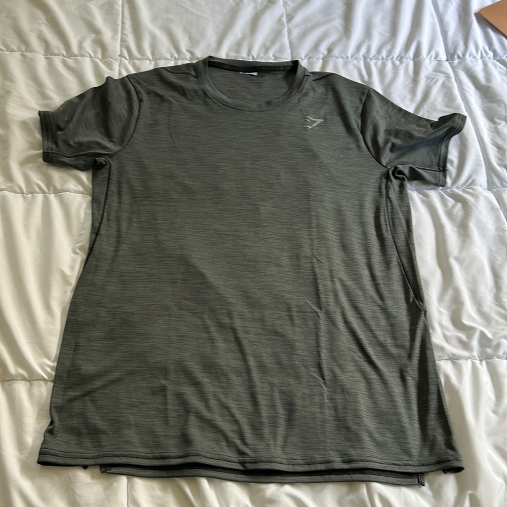 Men’s Short Sleeve Gym-shark Shirt